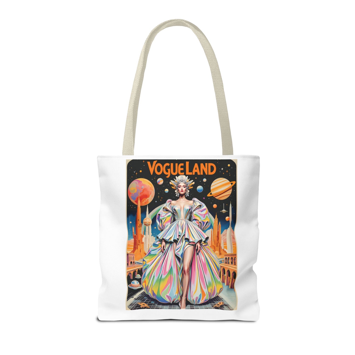 Vogue Land Tote Bag (AOP)