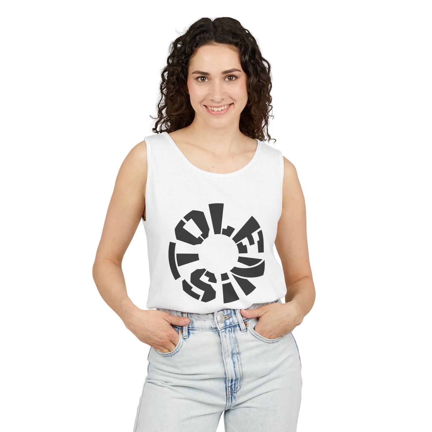 STOLEN! Unisex Garment-Dyed Tank Top - Casual Summer Style