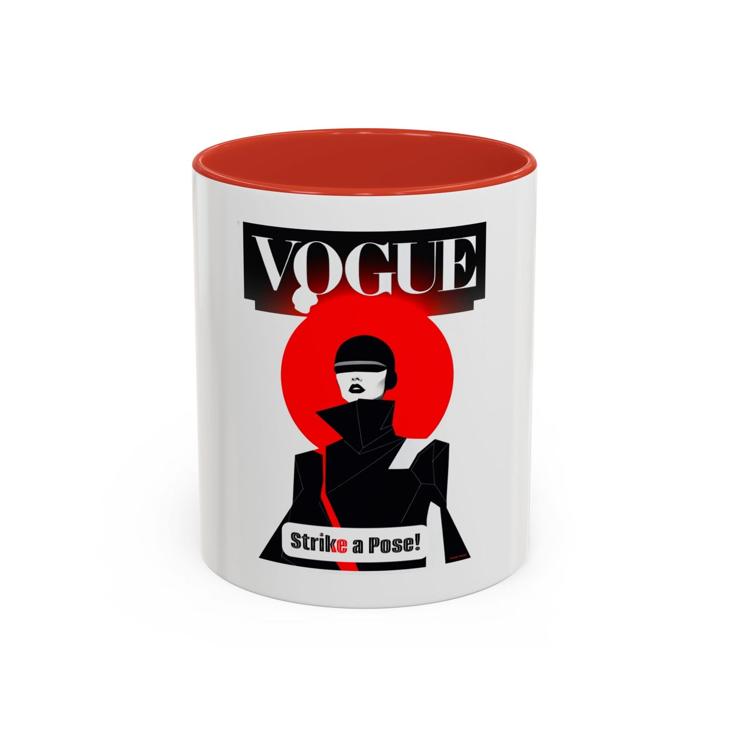 Vogue Strike A Pose Coffee Mug -Stylish Accent