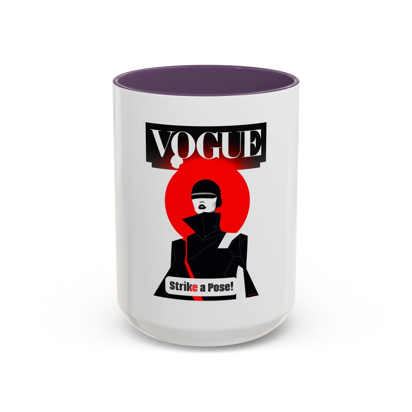 Vogue Strike A Pose Coffee Mug -Stylish Accent
