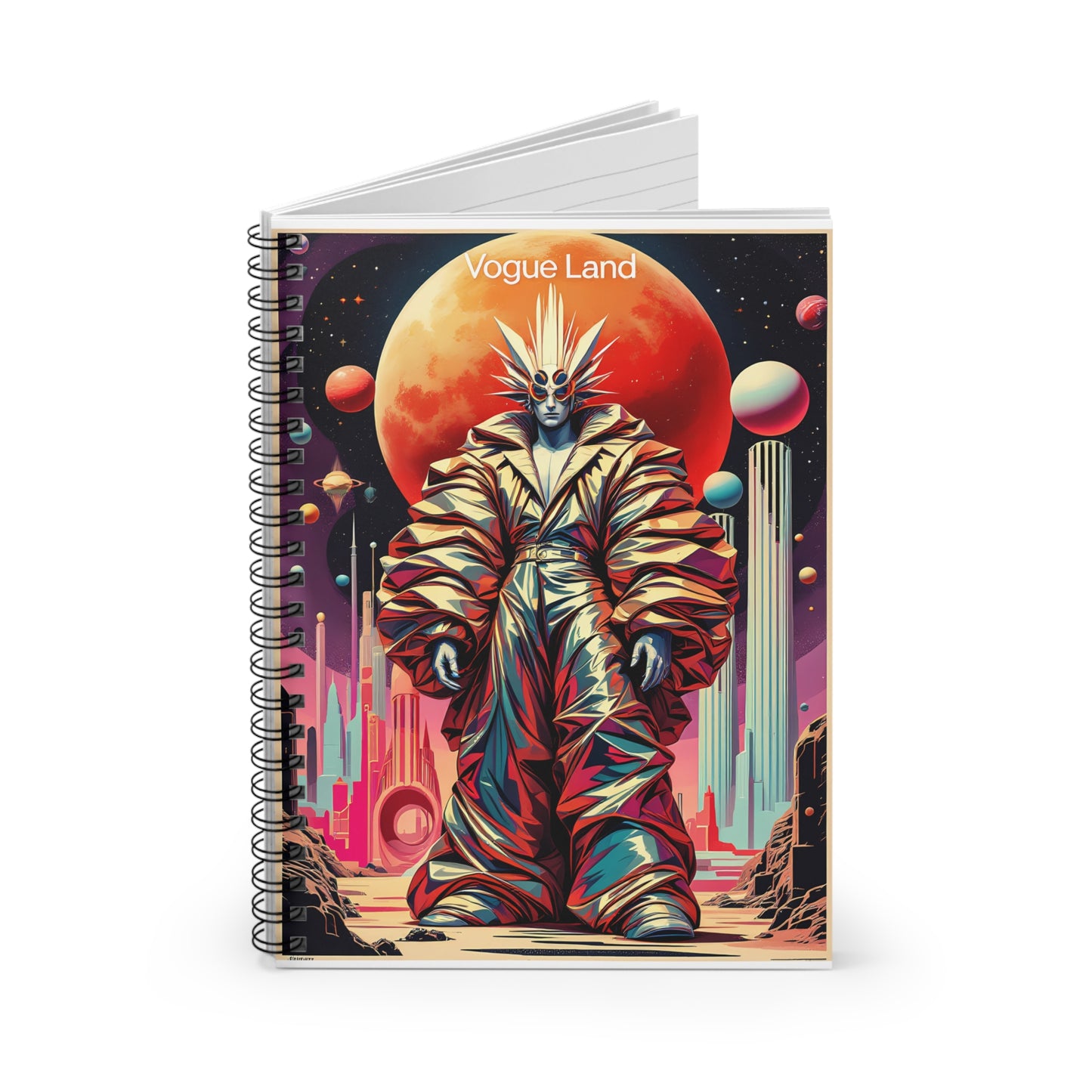 Vogue Land Spiral Notebook