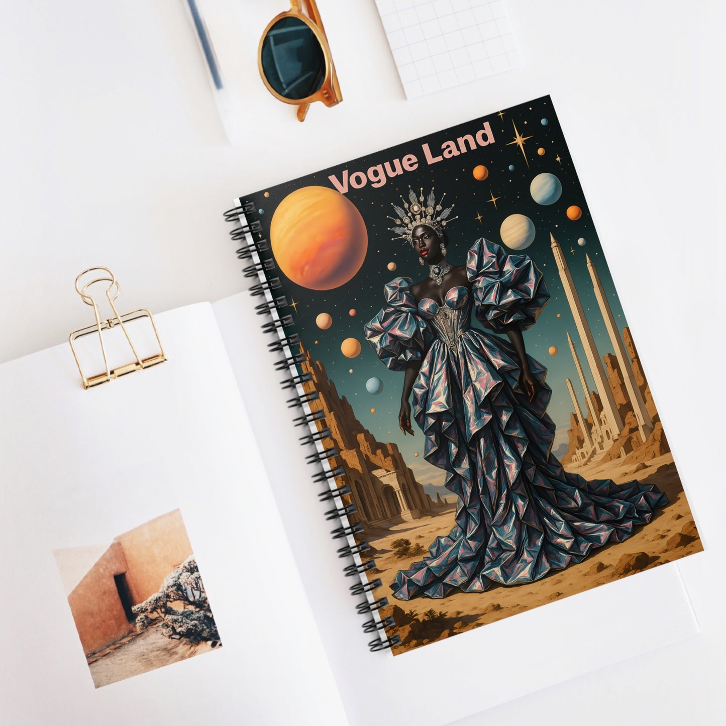 Vogue Land Spiral Notebook