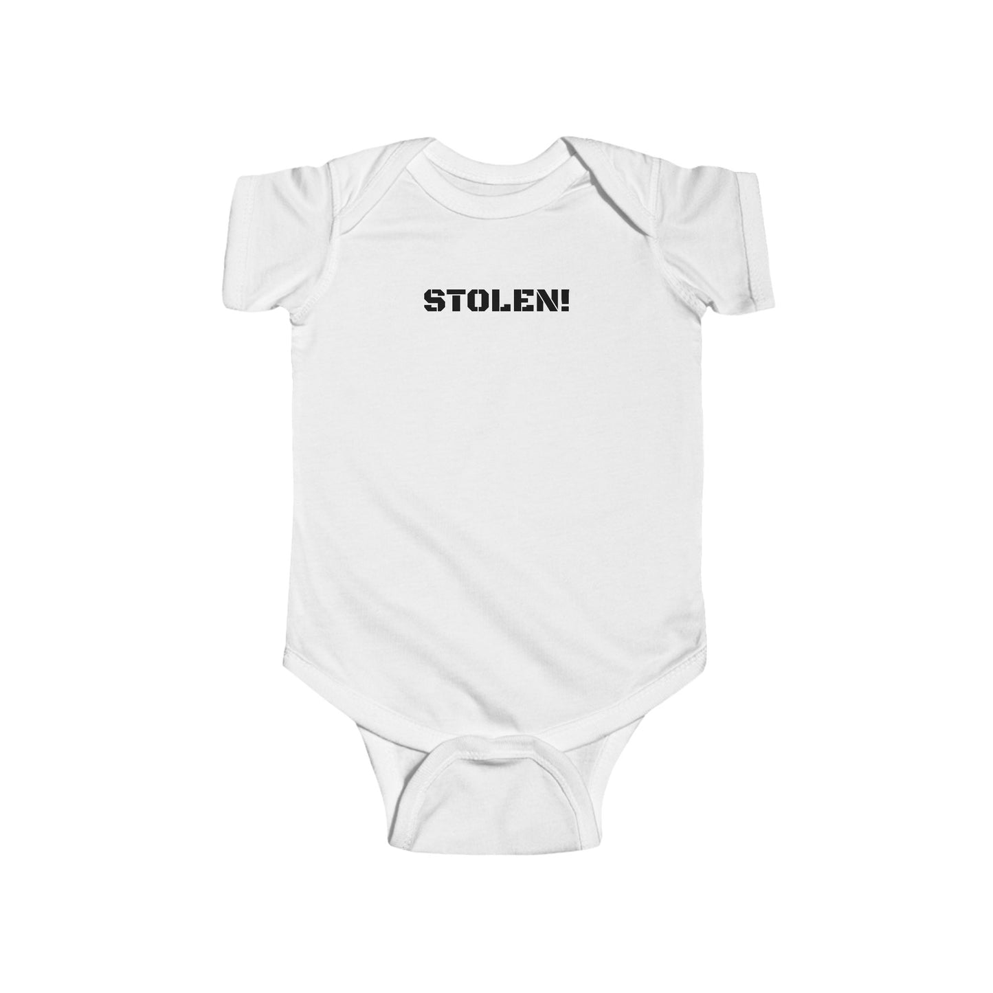 "STOLEN!" Infant Fine Jersey Bodysuit