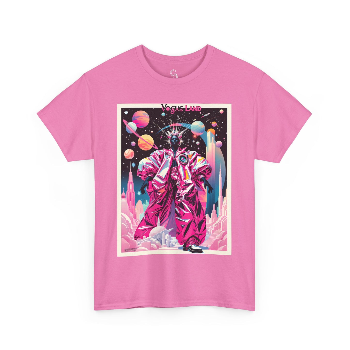Vogue Land Unisex Heavy Cotton Tee - Colorful Graphic Shirt