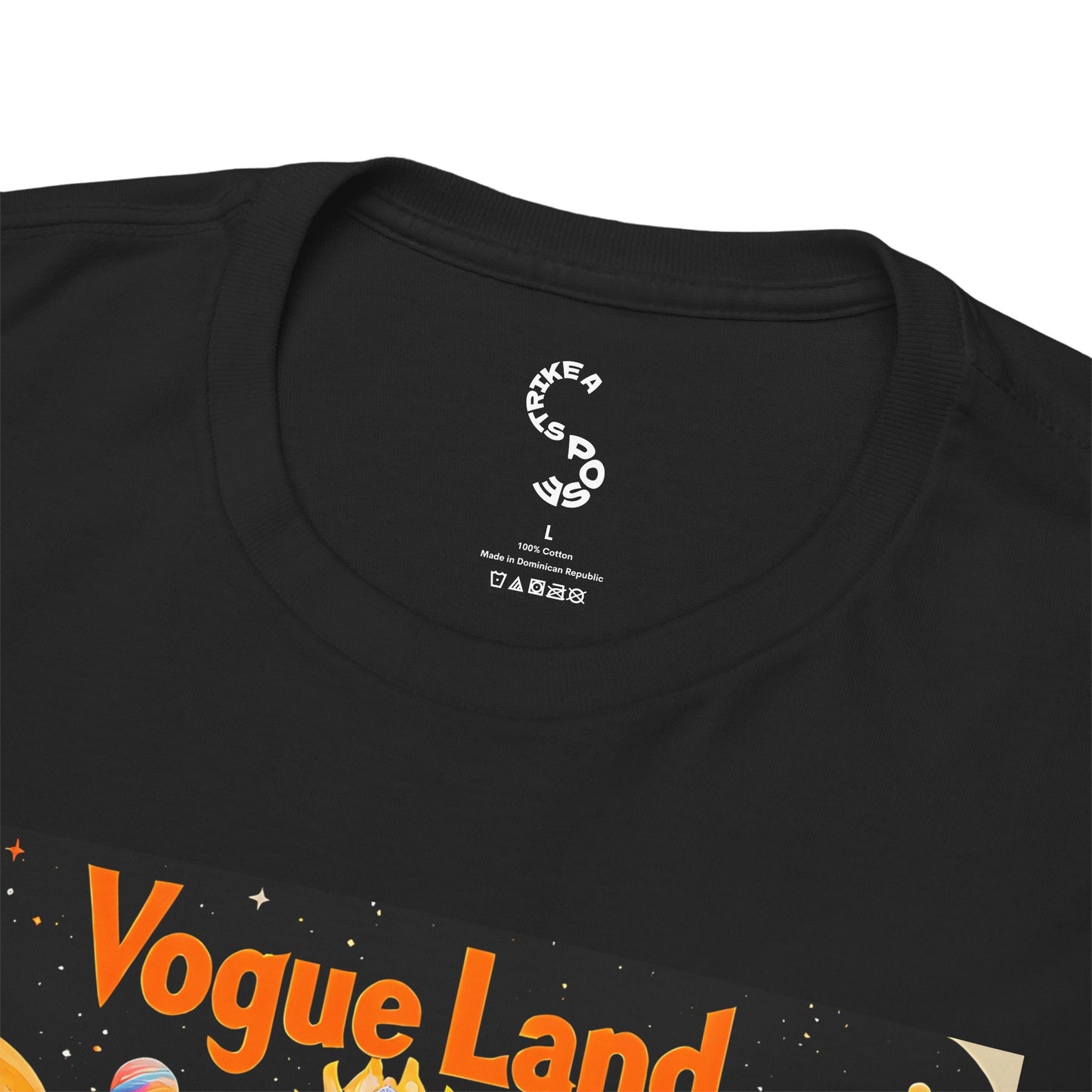 Vogue Land Unisex Heavy Cotton Tee - Colorful Graphic Shirt