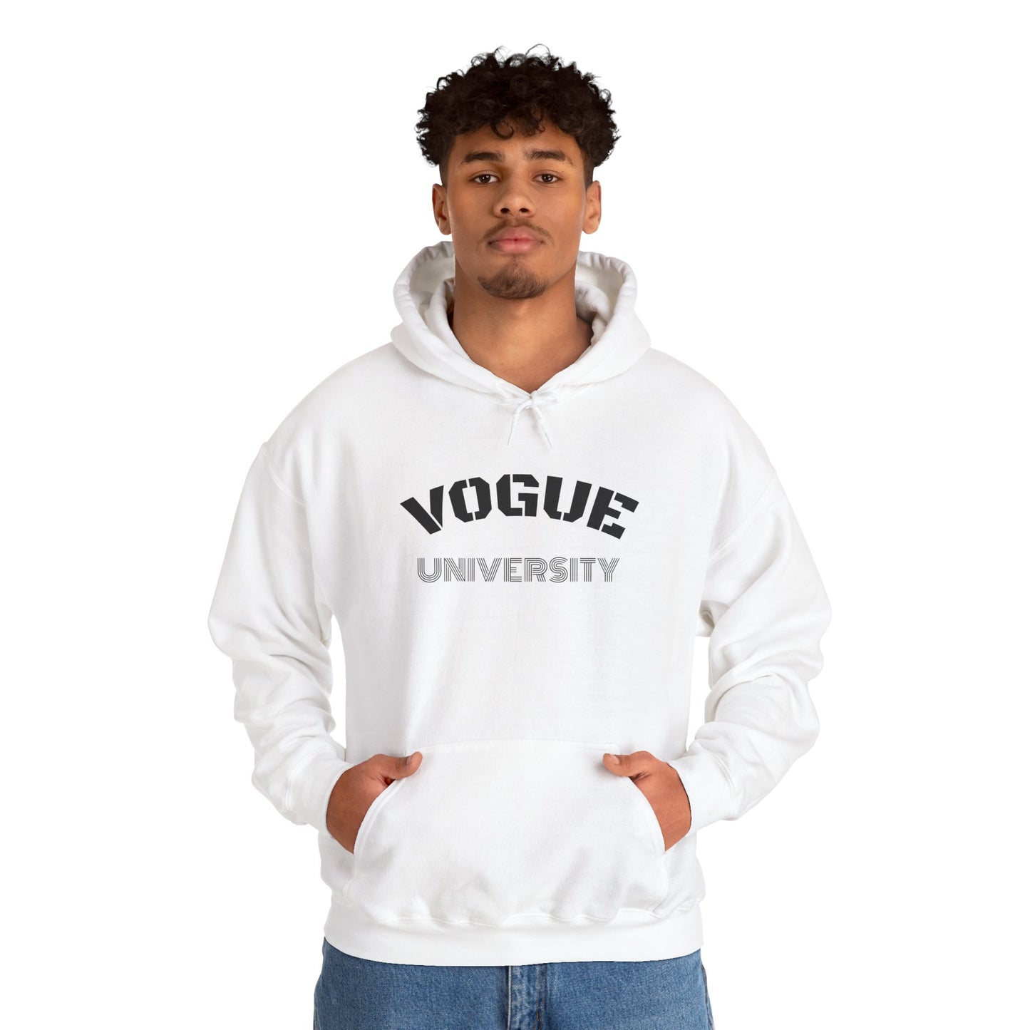 Vogue University Hooded Sweatshirt - Stylish Unisex Heavy Blend™ Hoodie