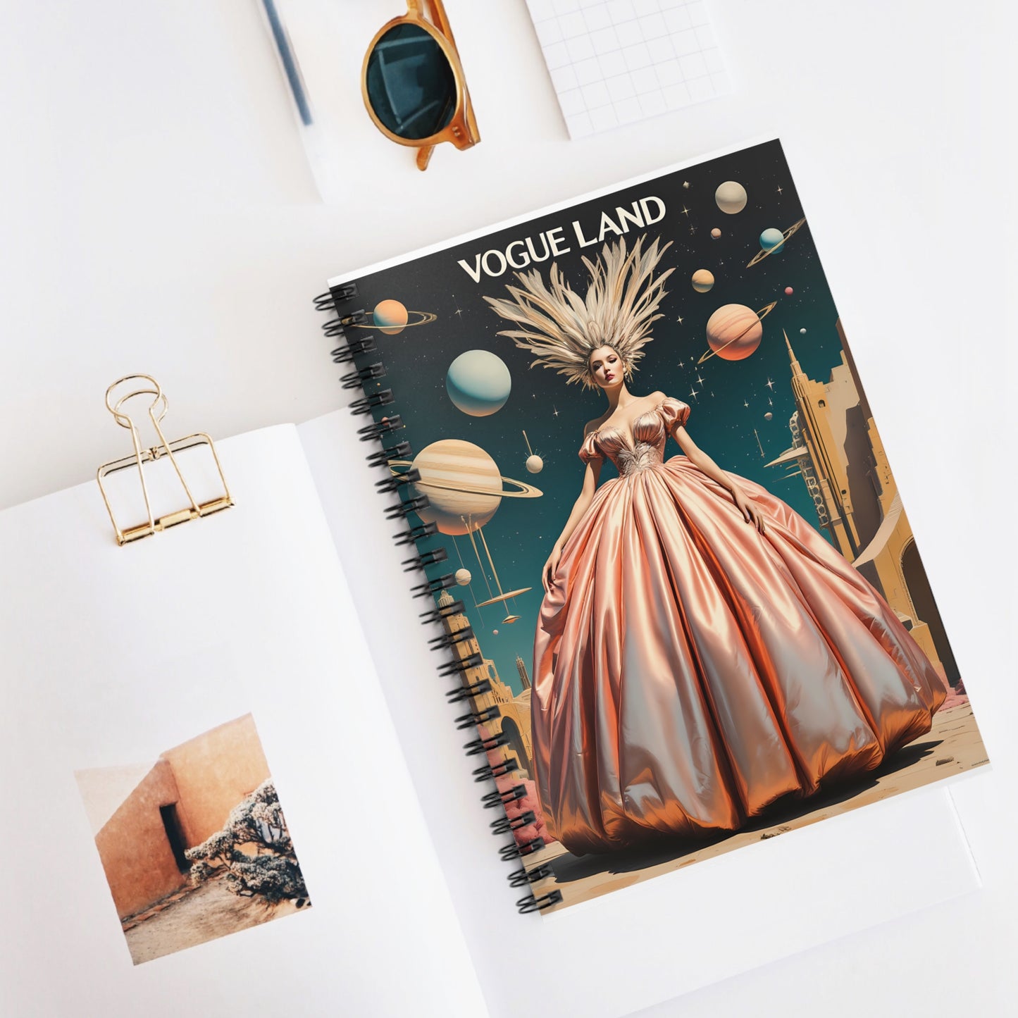 Vogue Land Spiral Notebook