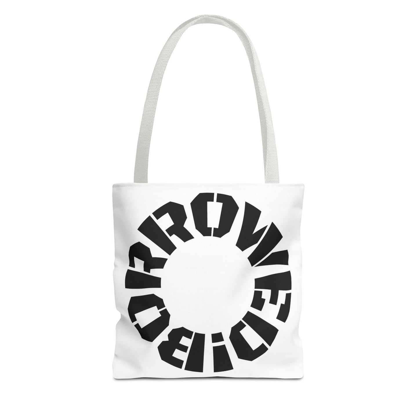 "BORROWED!" Tote Bag (AOP)