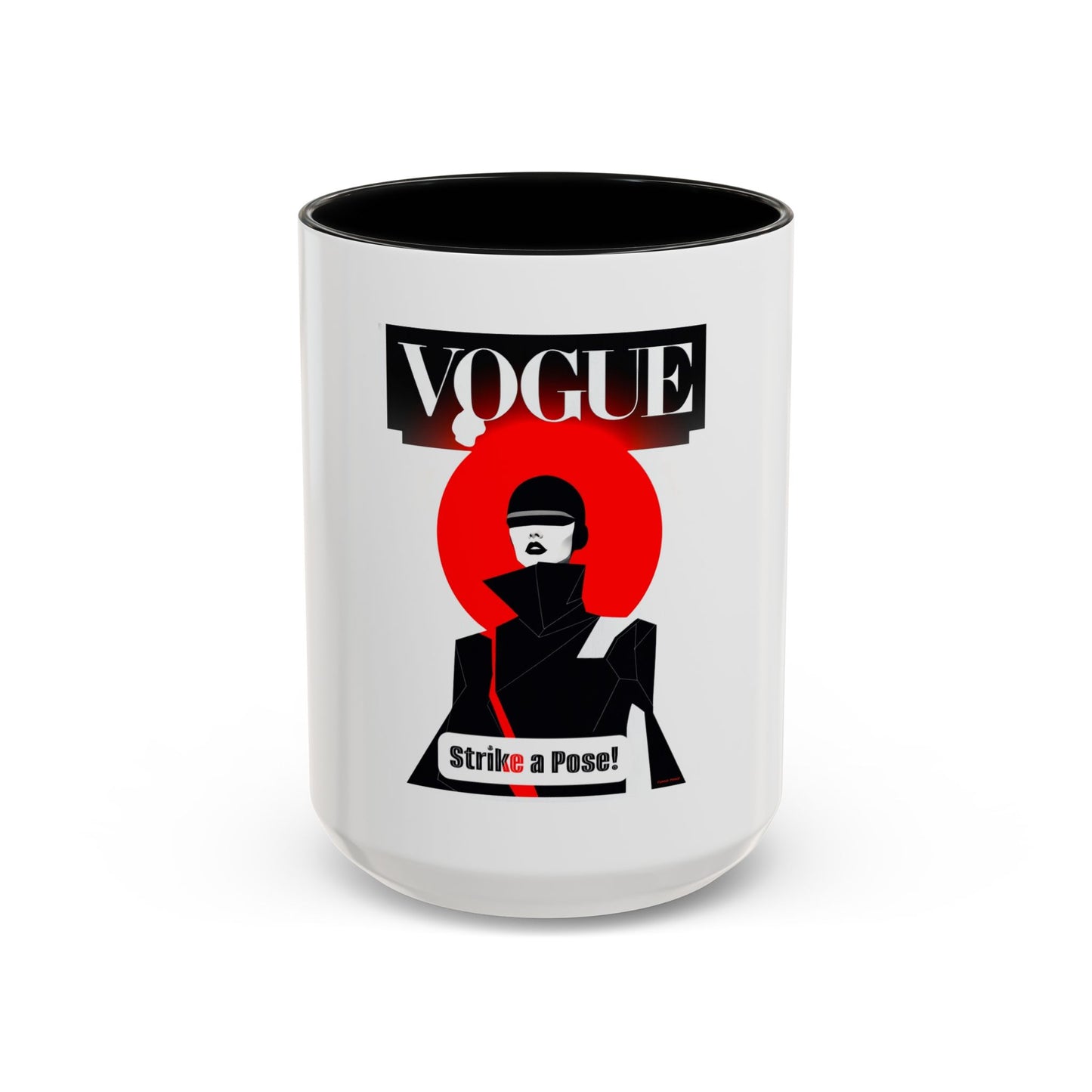 Vogue Strike A Pose Coffee Mug -Stylish Accent