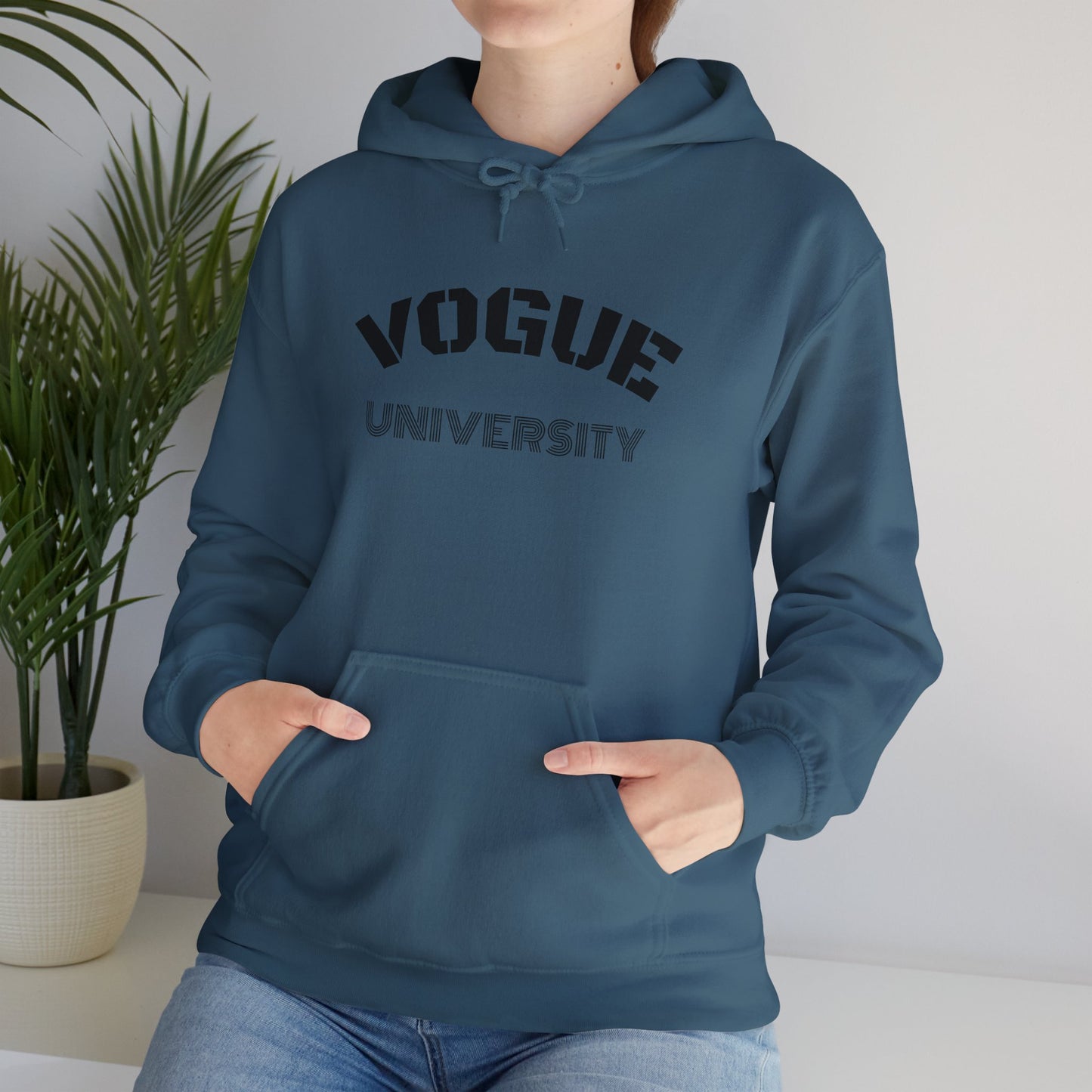 Vogue University Hooded Sweatshirt - Stylish Unisex Heavy Blend™ Hoodie