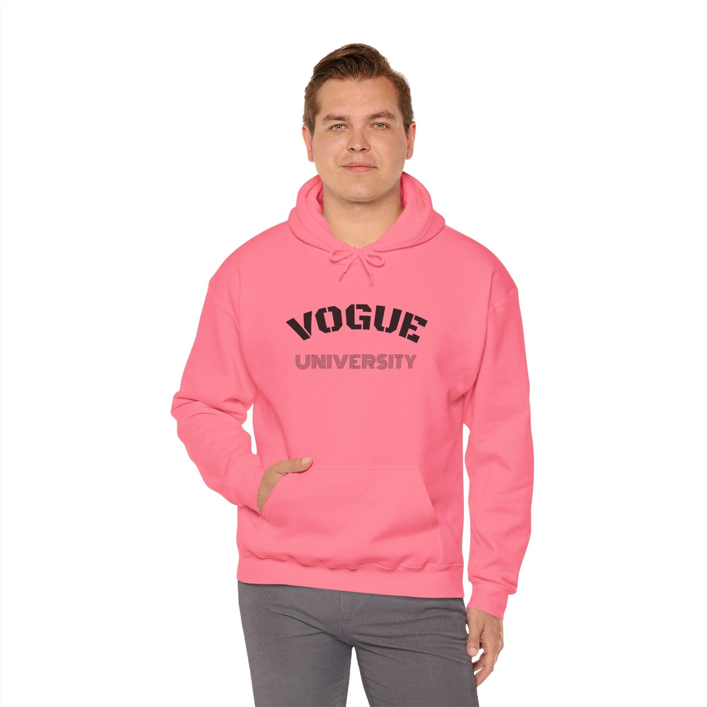 Vogue University Hooded Sweatshirt - Stylish Unisex Heavy Blend™ Hoodie