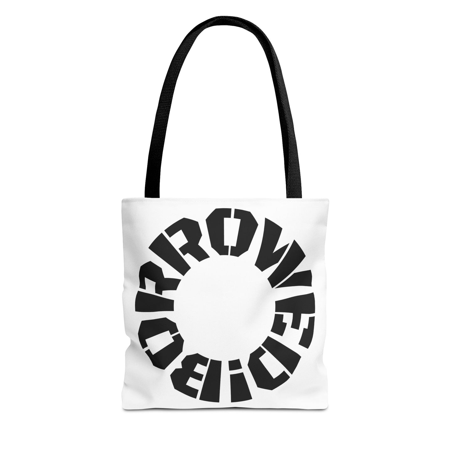 "BORROWED!" Tote Bag (AOP)