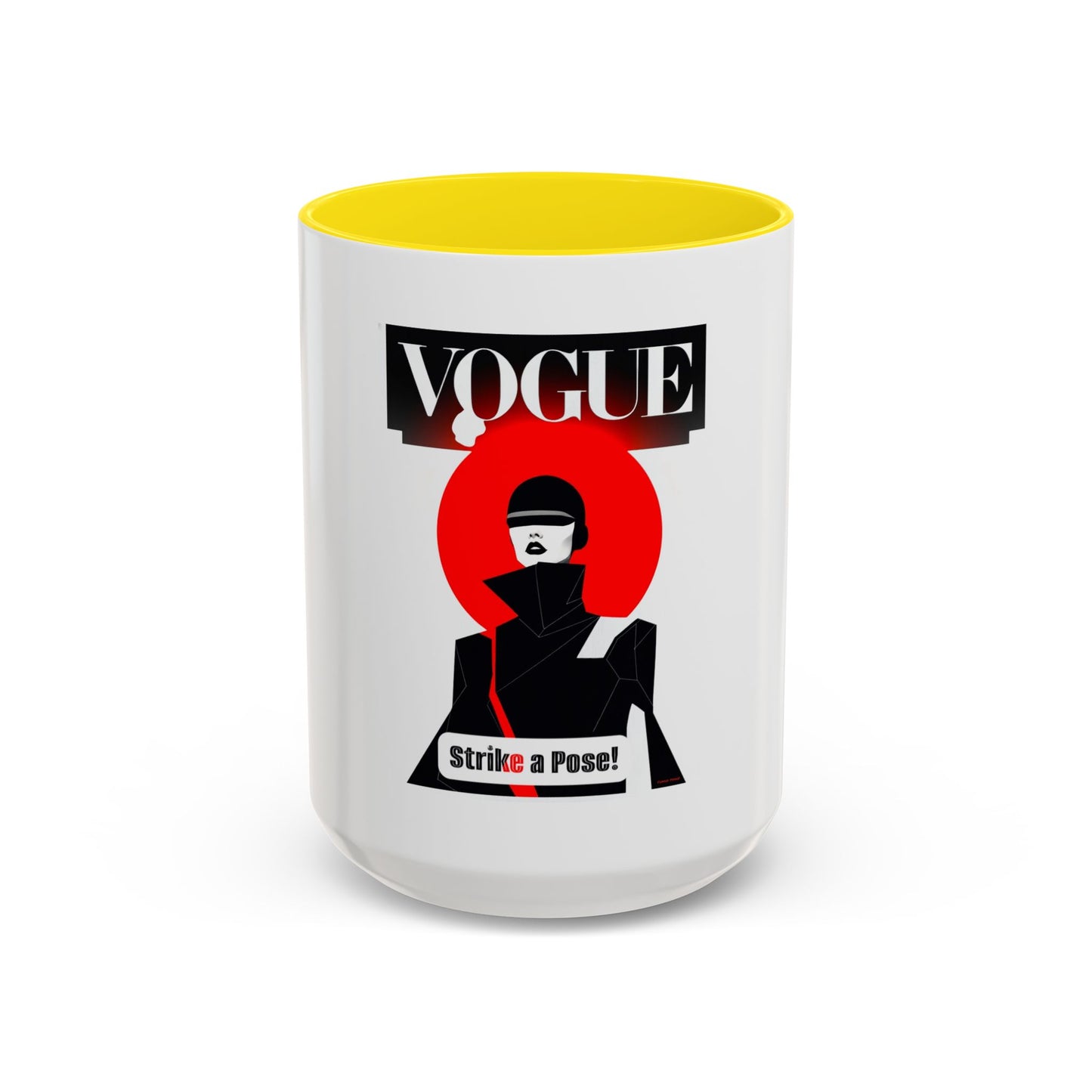 Vogue Strike A Pose Coffee Mug -Stylish Accent