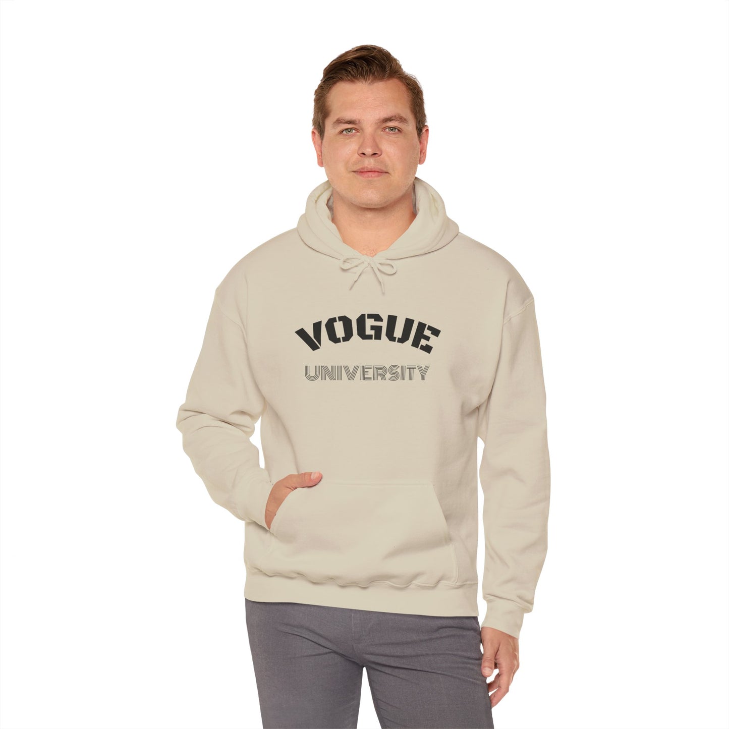 Vogue University Hooded Sweatshirt - Stylish Unisex Heavy Blend™ Hoodie