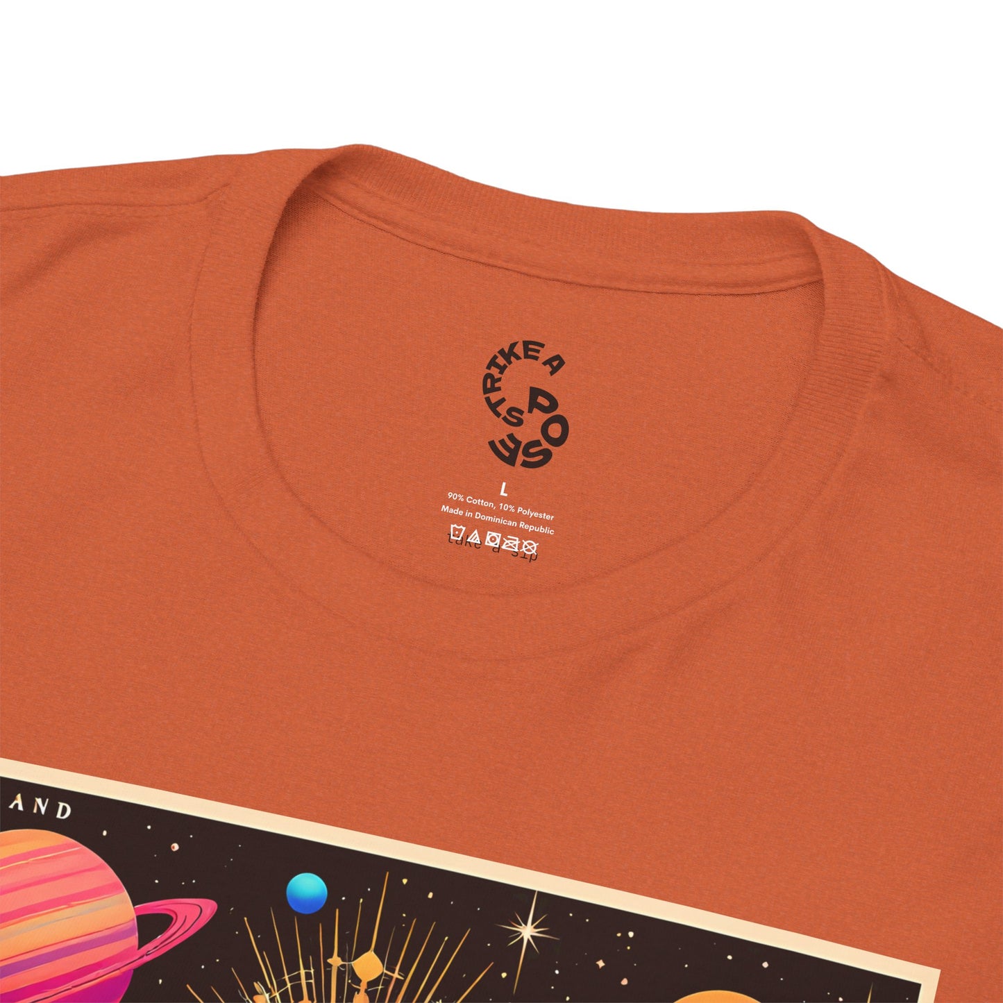 Vogue Land Unisex Heavy Cotton Tee - Colorful Graphic Shirt