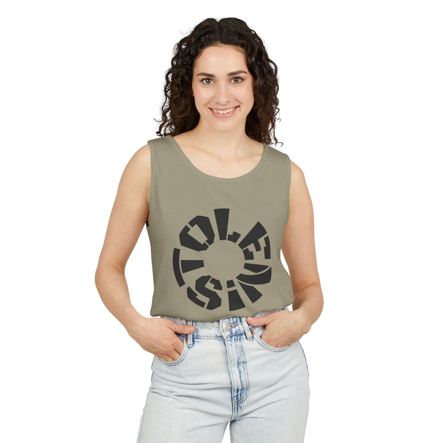 STOLEN! Unisex Garment-Dyed Tank Top - Casual Summer Style