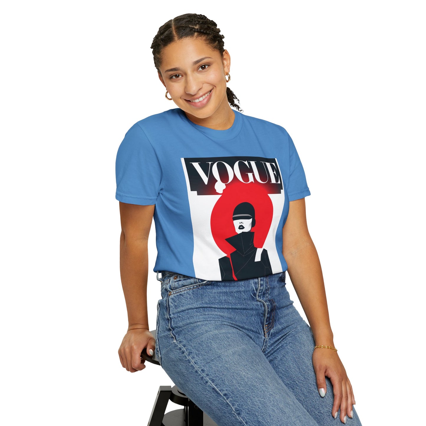 Vogue Strike A Pose-Unisex Garment-Dyed T-Shirt - Strike a Pose!