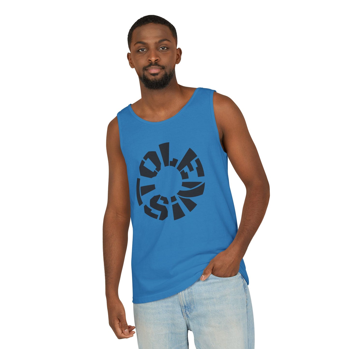 STOLEN! Unisex Garment-Dyed Tank Top - Casual Summer Style