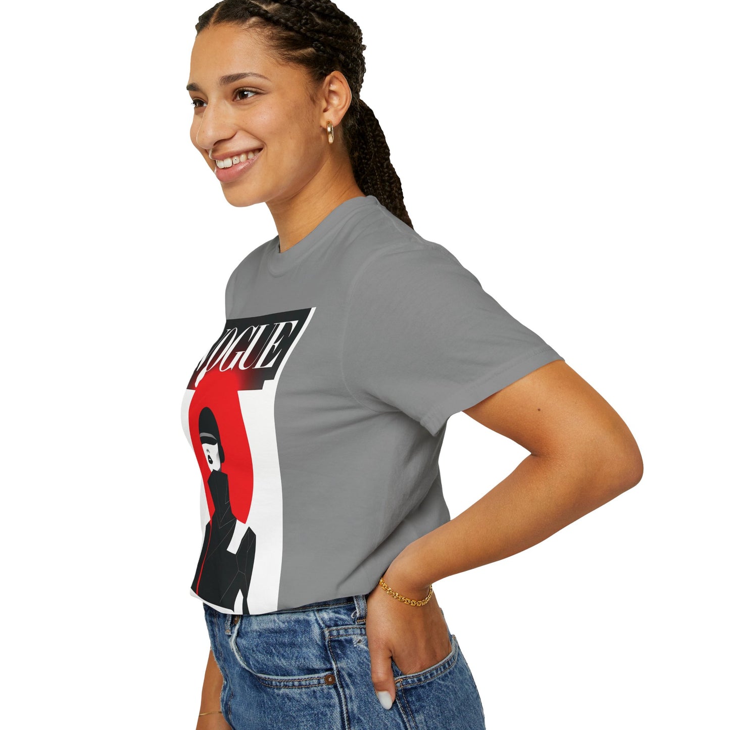 Vogue Strike A Pose-Unisex Garment-Dyed T-Shirt - Strike a Pose!