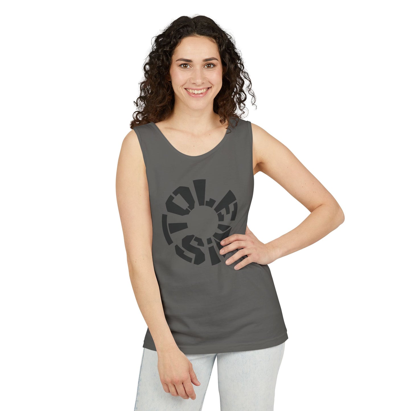 STOLEN! Unisex Garment-Dyed Tank Top - Casual Summer Style