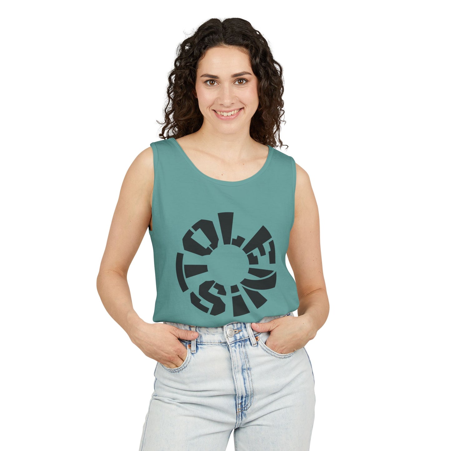 STOLEN! Unisex Garment-Dyed Tank Top - Casual Summer Style