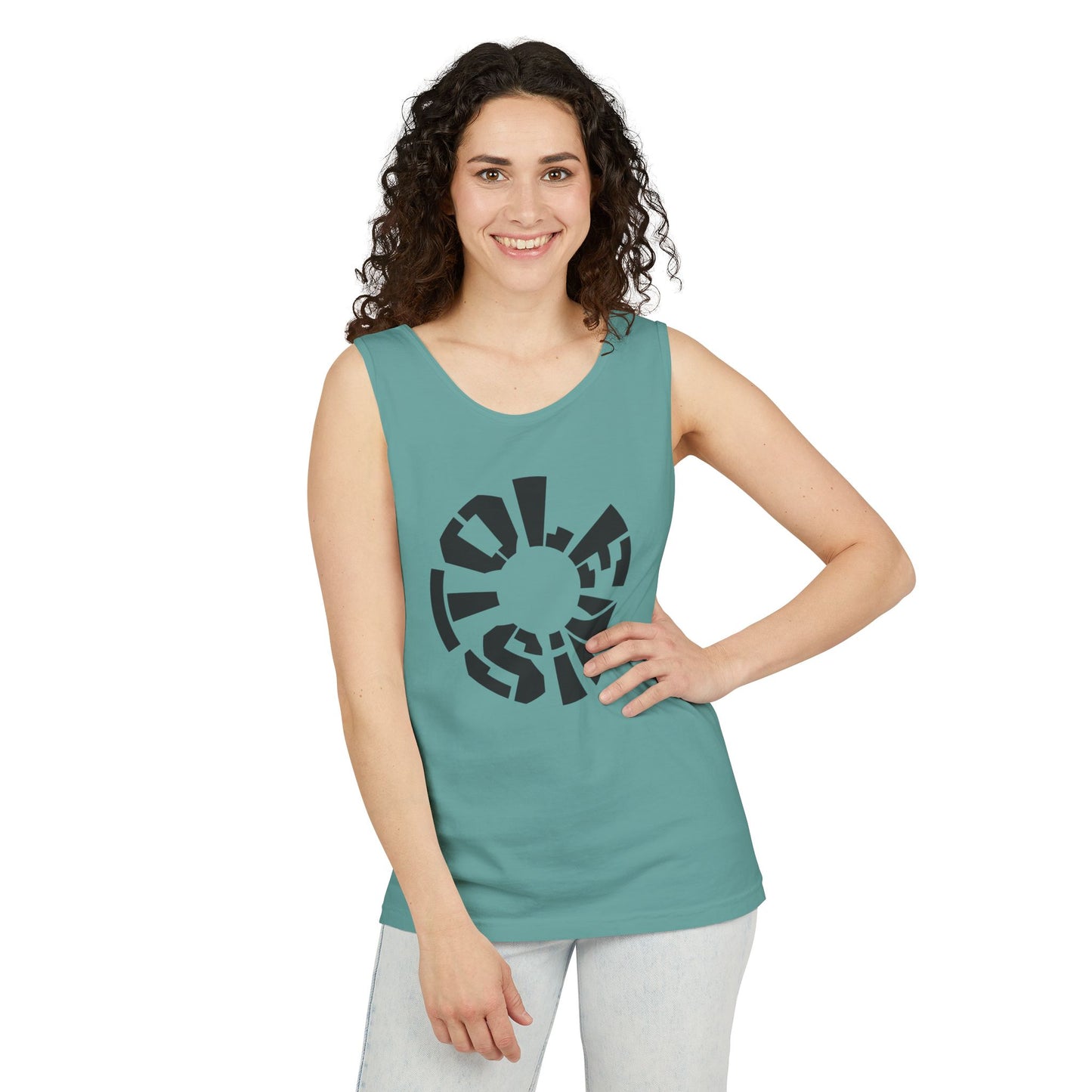 STOLEN! Unisex Garment-Dyed Tank Top - Casual Summer Style