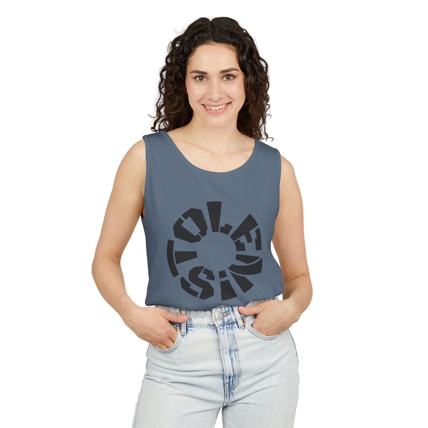 STOLEN! Unisex Garment-Dyed Tank Top - Casual Summer Style