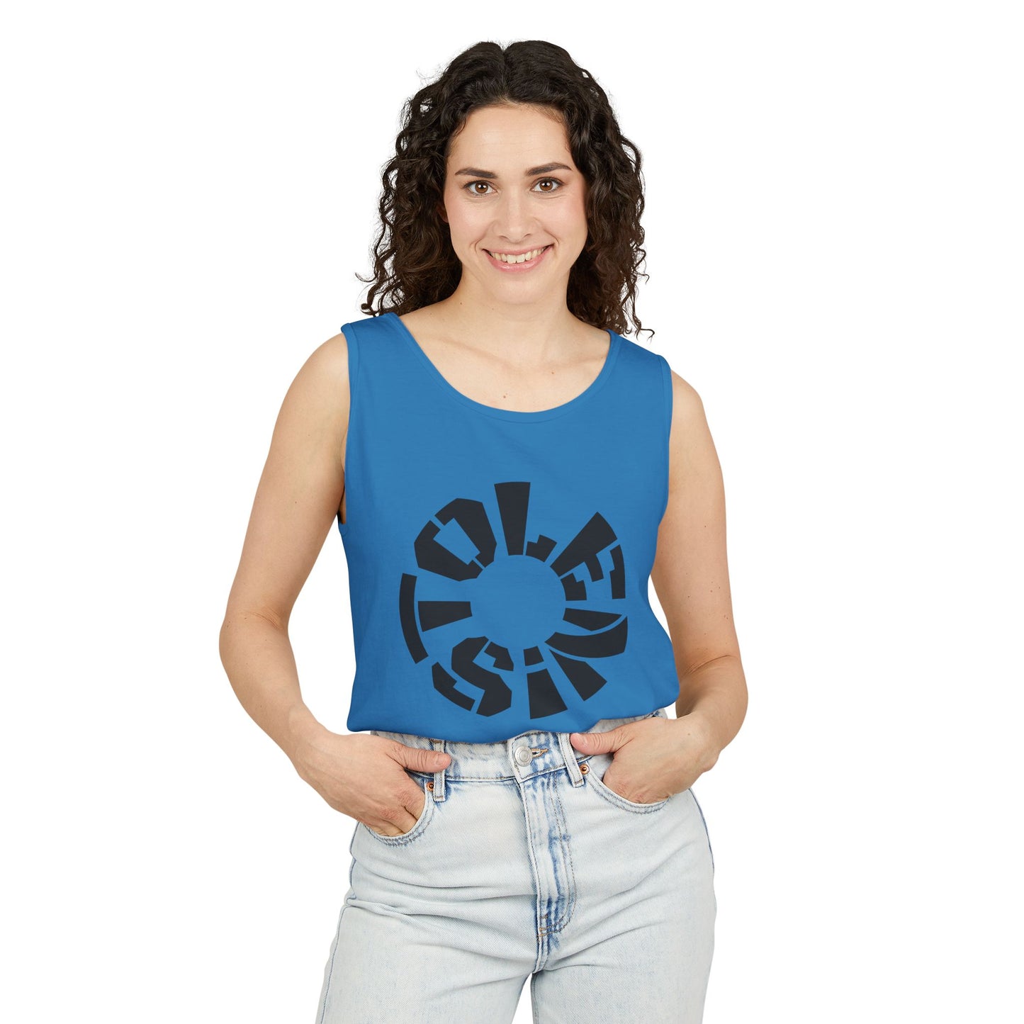 STOLEN! Unisex Garment-Dyed Tank Top - Casual Summer Style