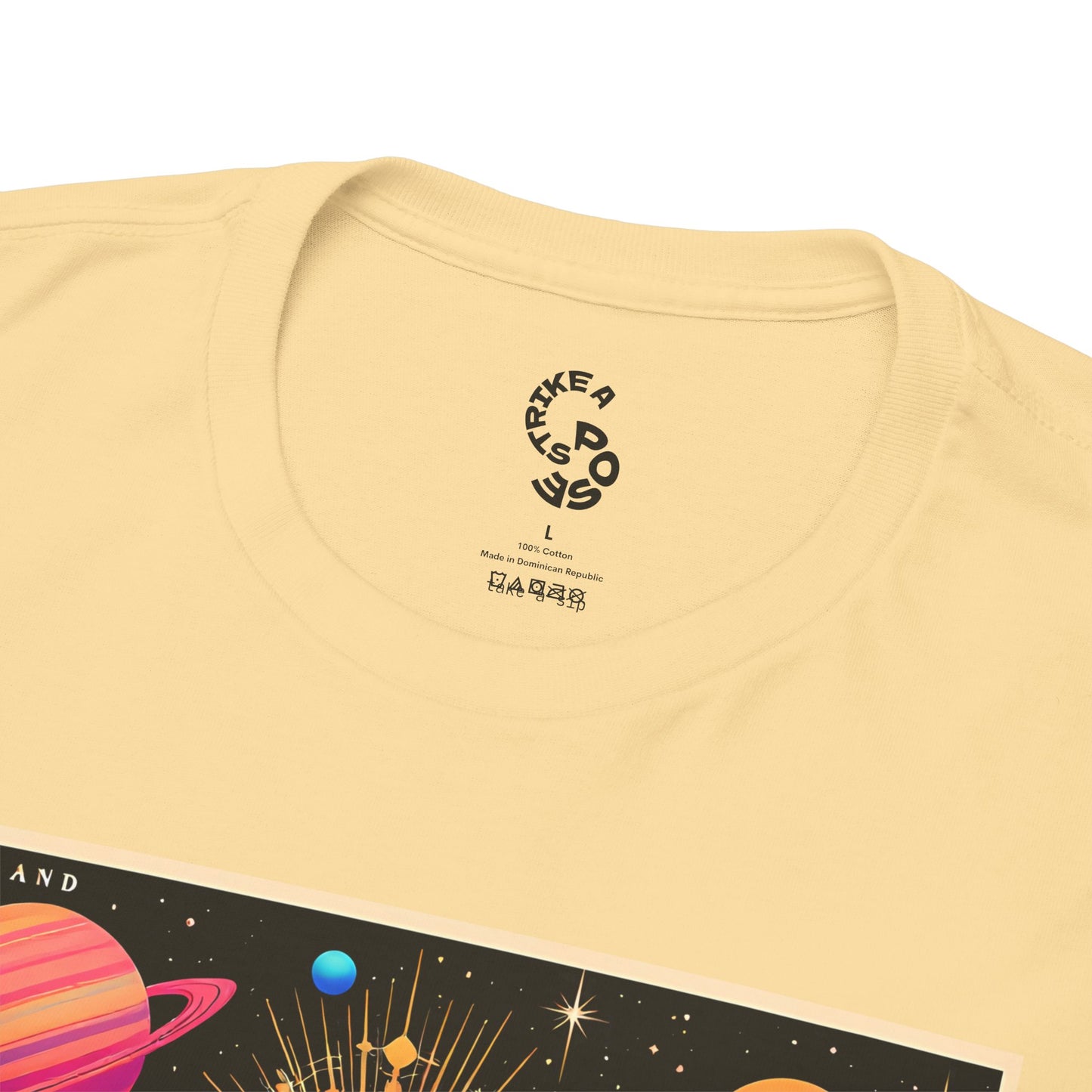 Vogue Land Unisex Heavy Cotton Tee - Colorful Graphic Shirt