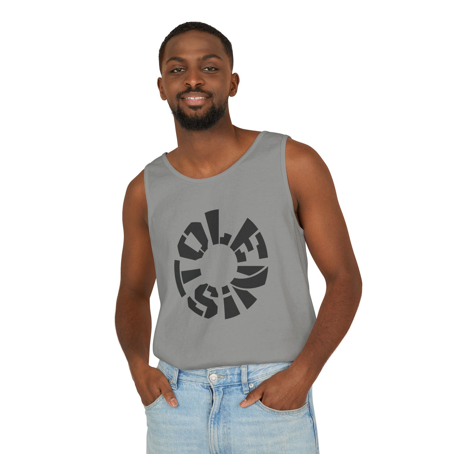 STOLEN! Unisex Garment-Dyed Tank Top - Casual Summer Style