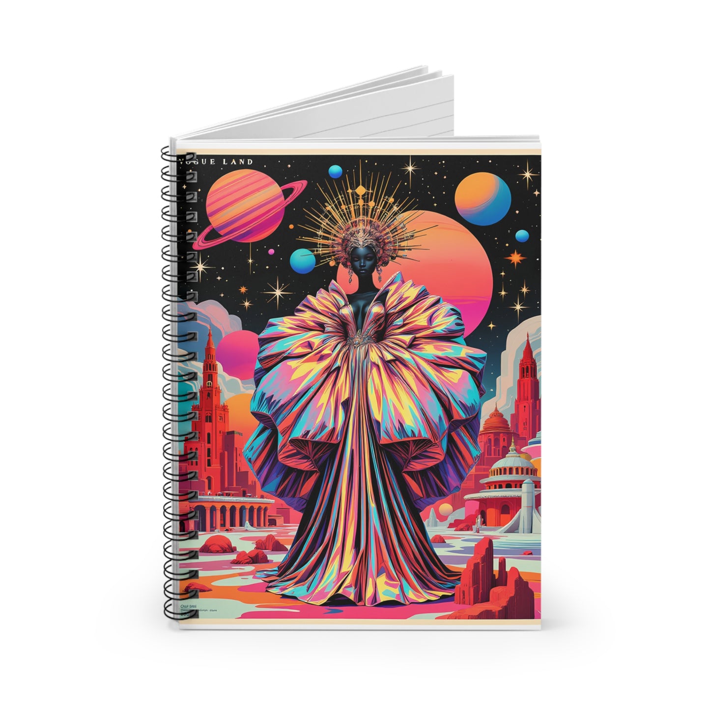 Vogue Land Spiral Notebook