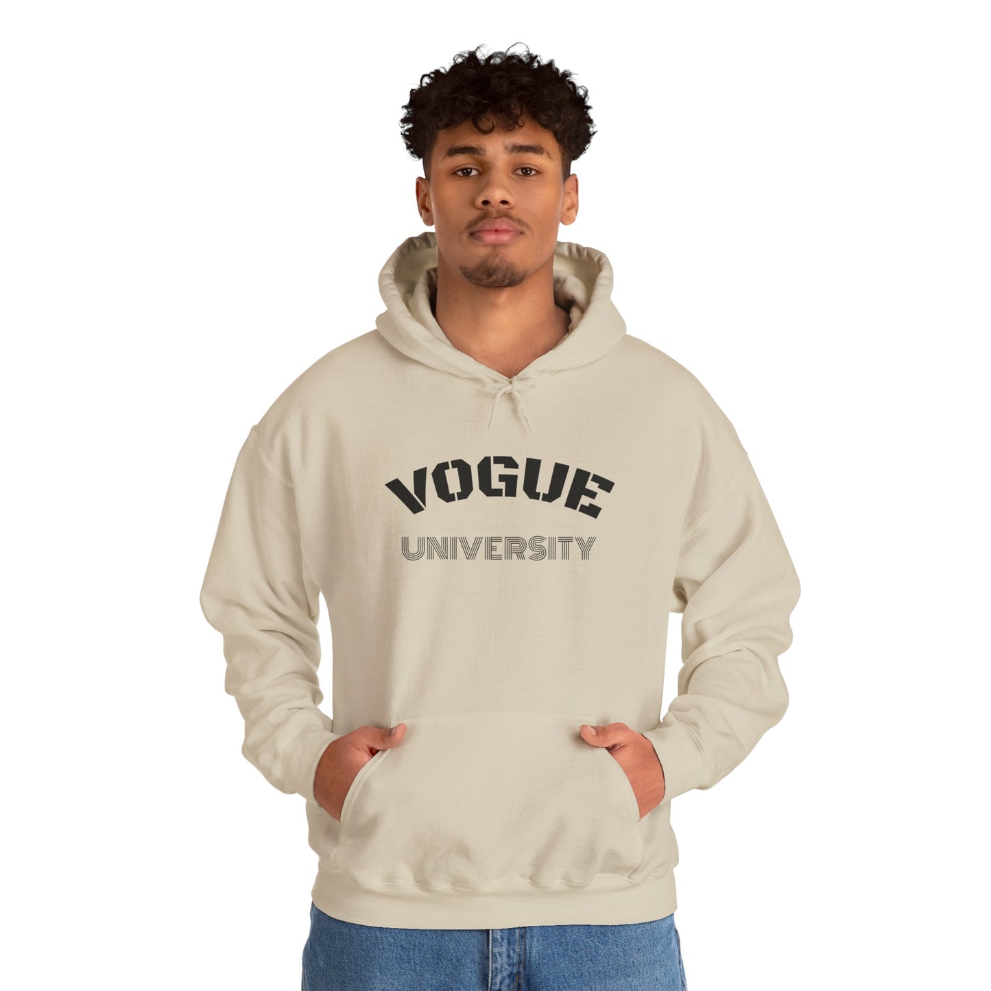 Vogue University Hooded Sweatshirt - Stylish Unisex Heavy Blend™ Hoodie