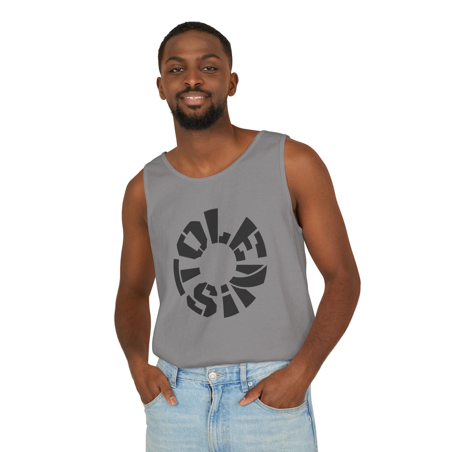 STOLEN! Unisex Garment-Dyed Tank Top - Casual Summer Style