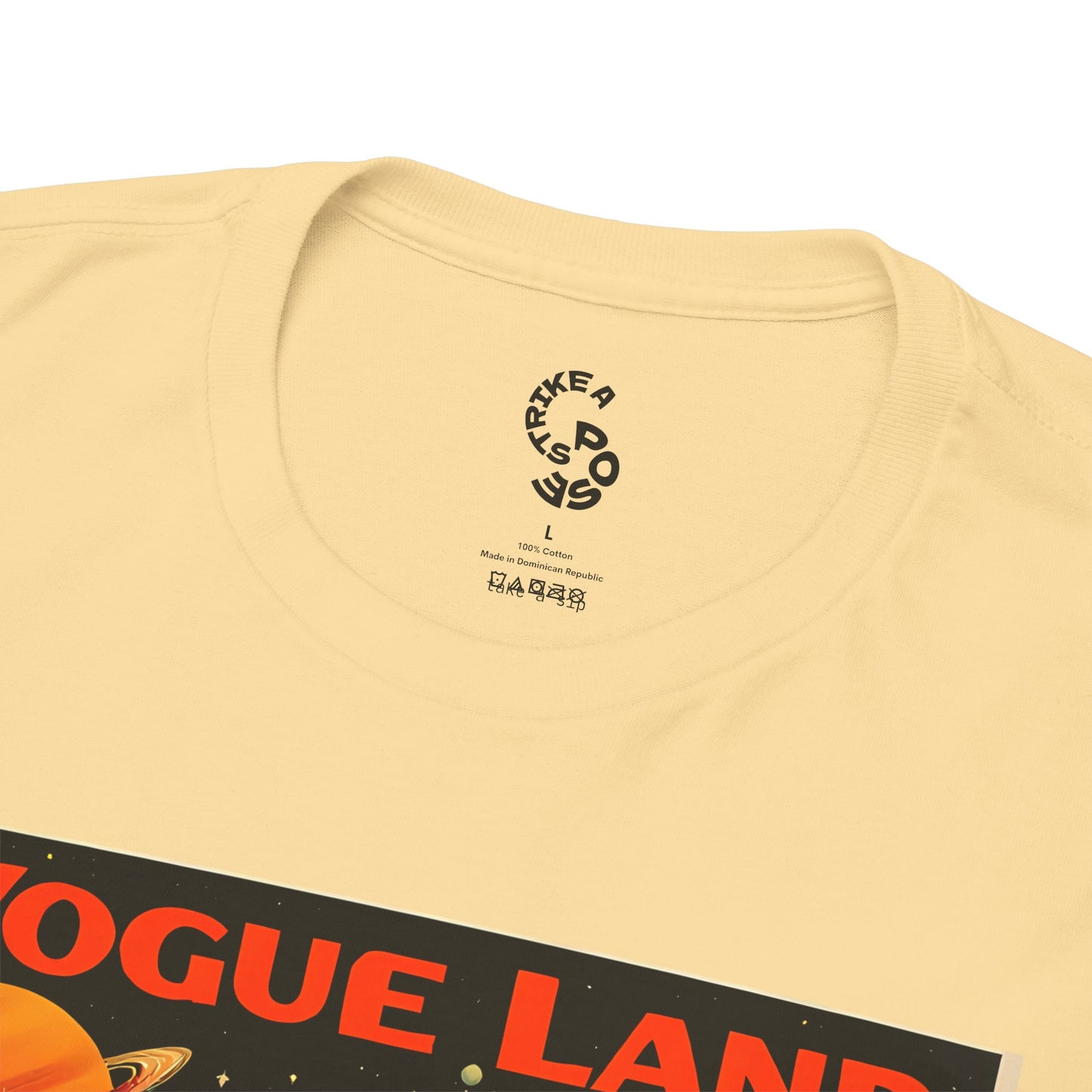 Vogue Land Unisex Heavy Cotton Tee - Colorful Graphic Shirt