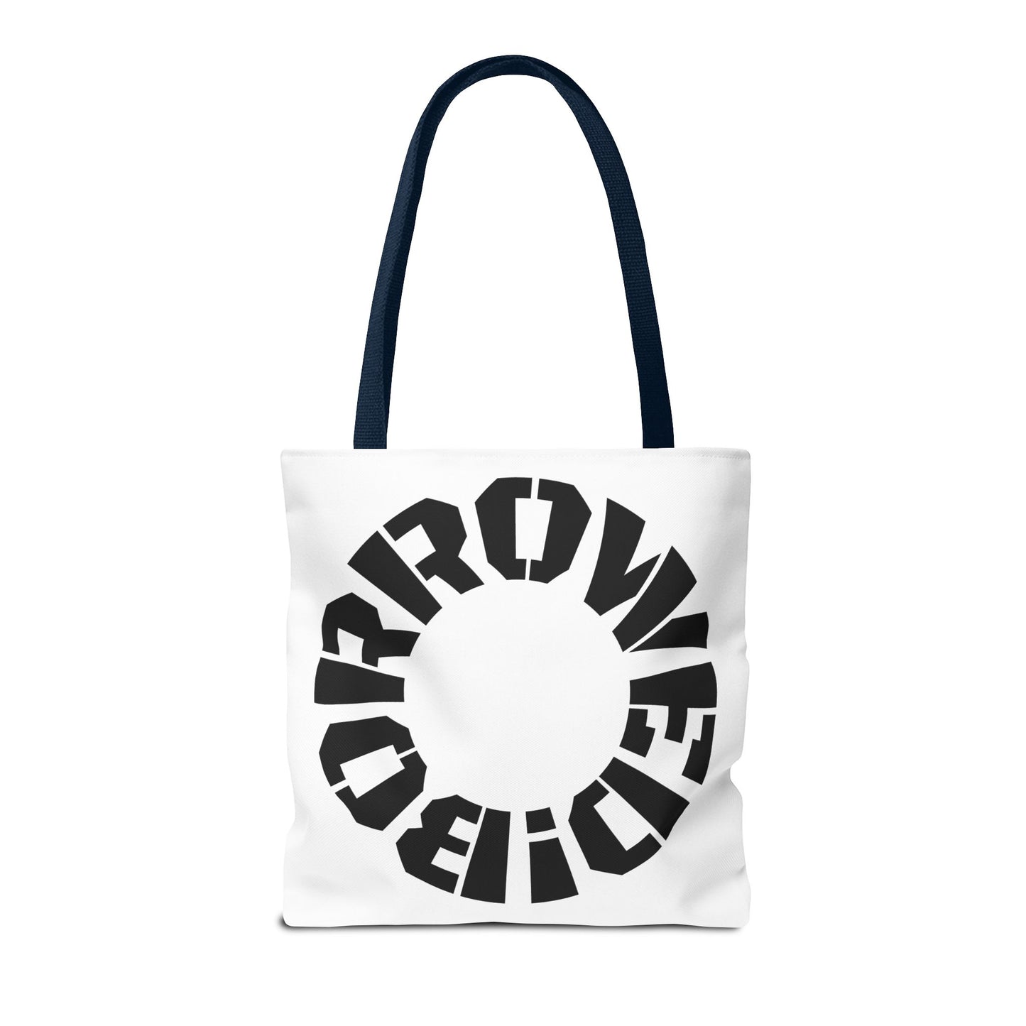 "BORROWED!" Tote Bag (AOP)