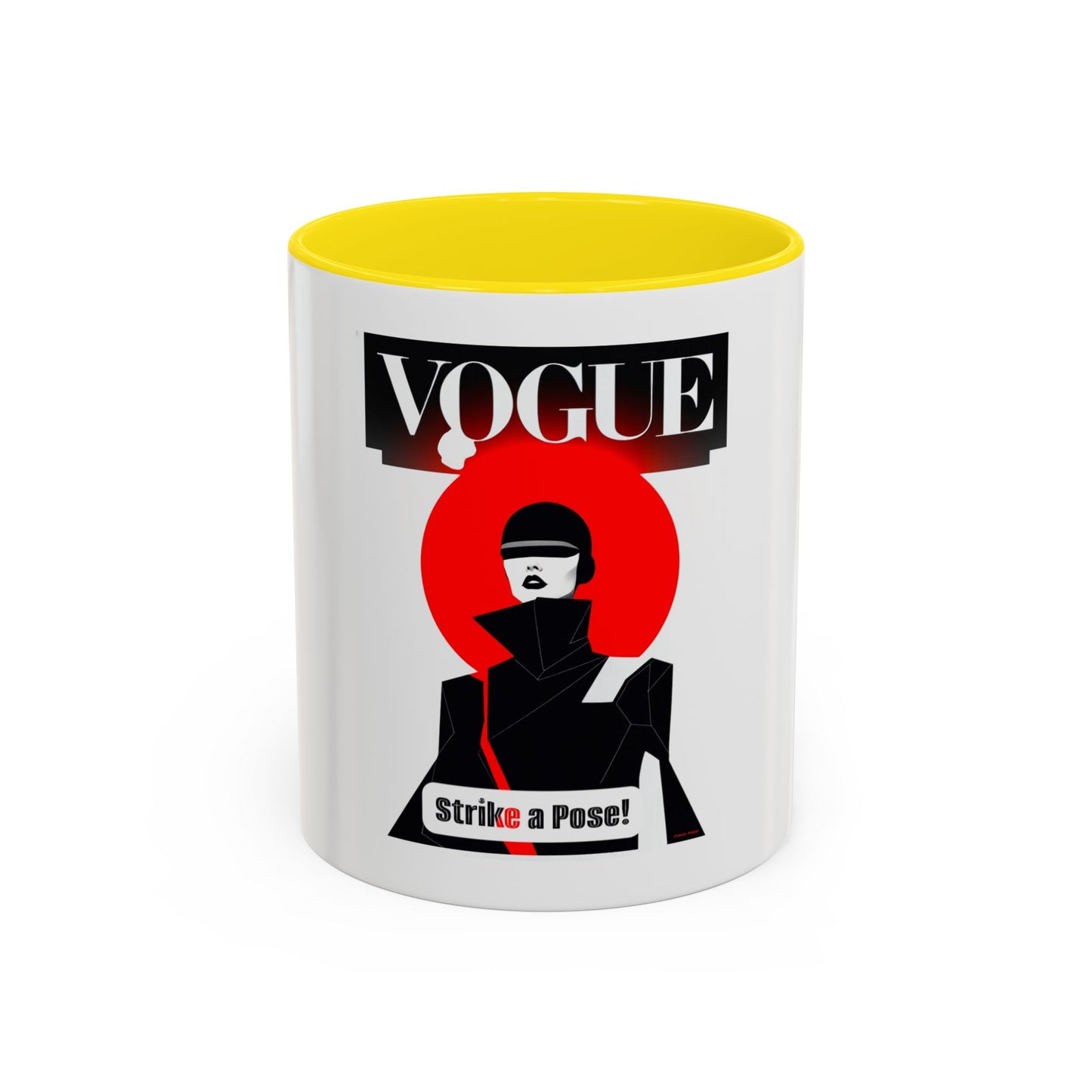 Vogue Strike A Pose Coffee Mug -Stylish Accent