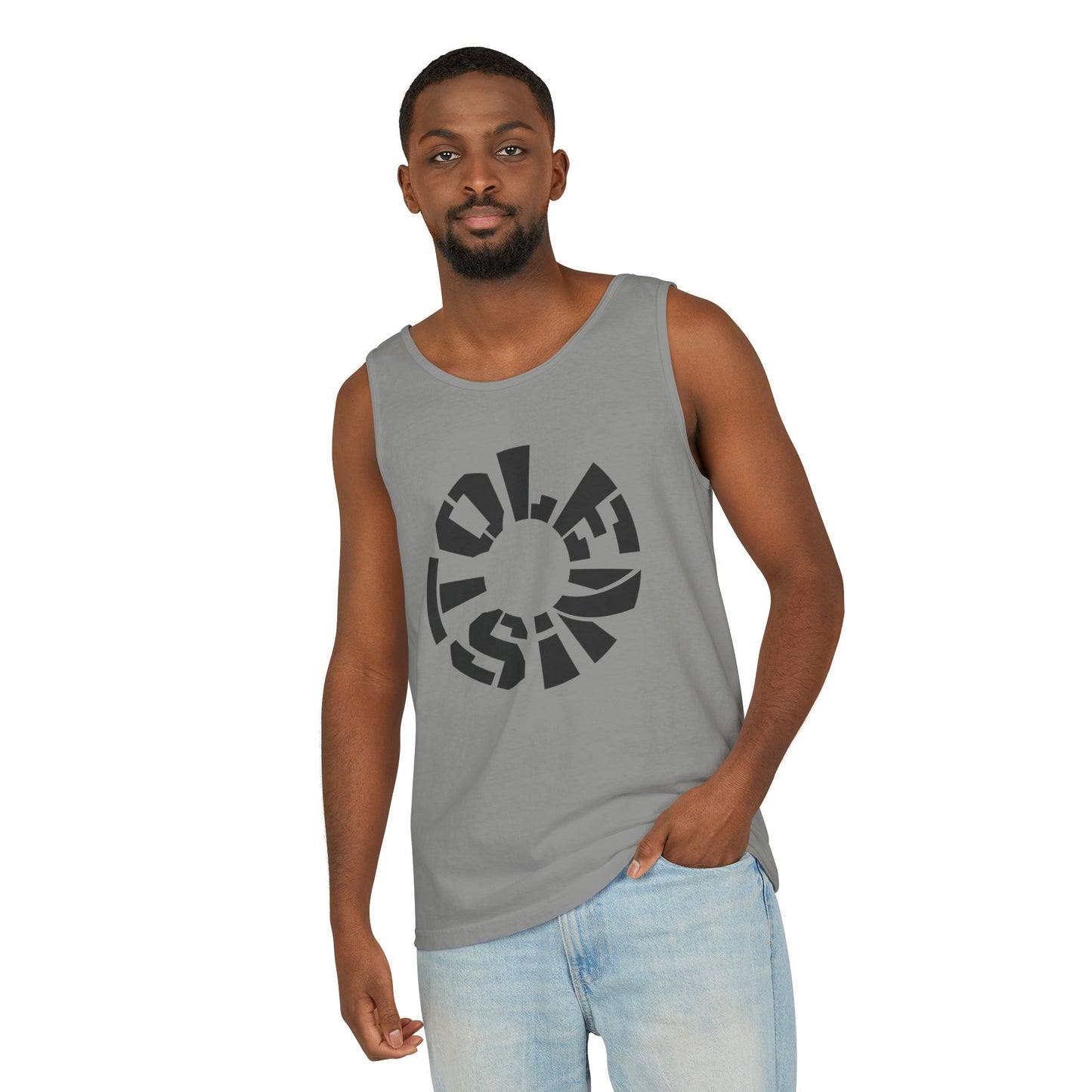 STOLEN! Unisex Garment-Dyed Tank Top - Casual Summer Style