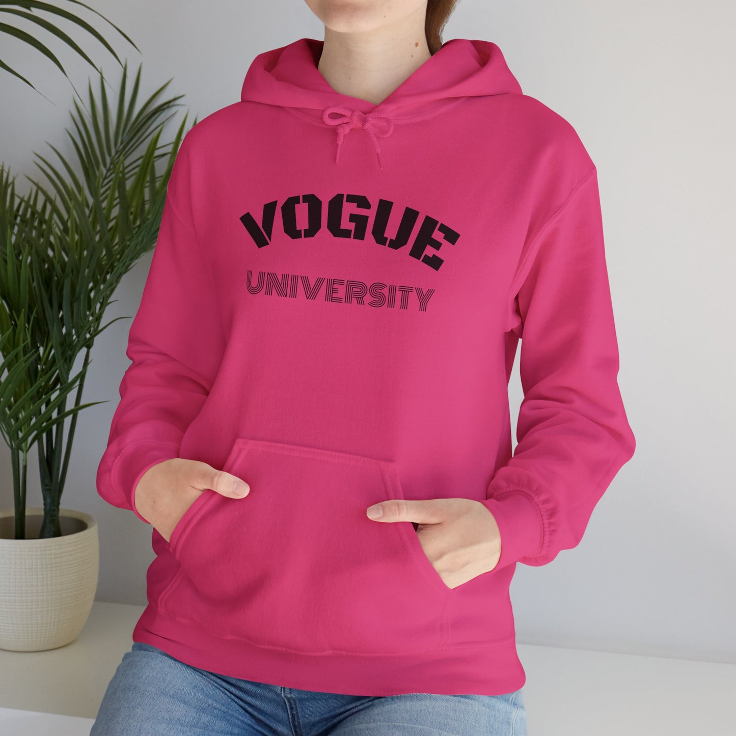 Vogue University Hooded Sweatshirt - Stylish Unisex Heavy Blend™ Hoodie