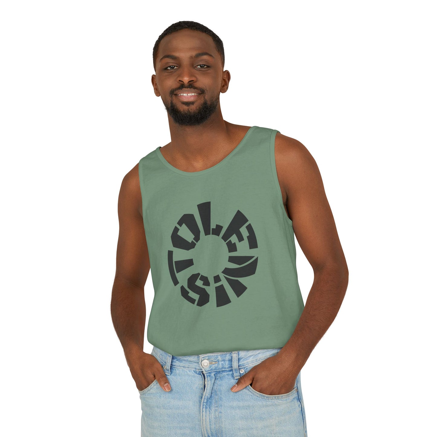 STOLEN! Unisex Garment-Dyed Tank Top - Casual Summer Style