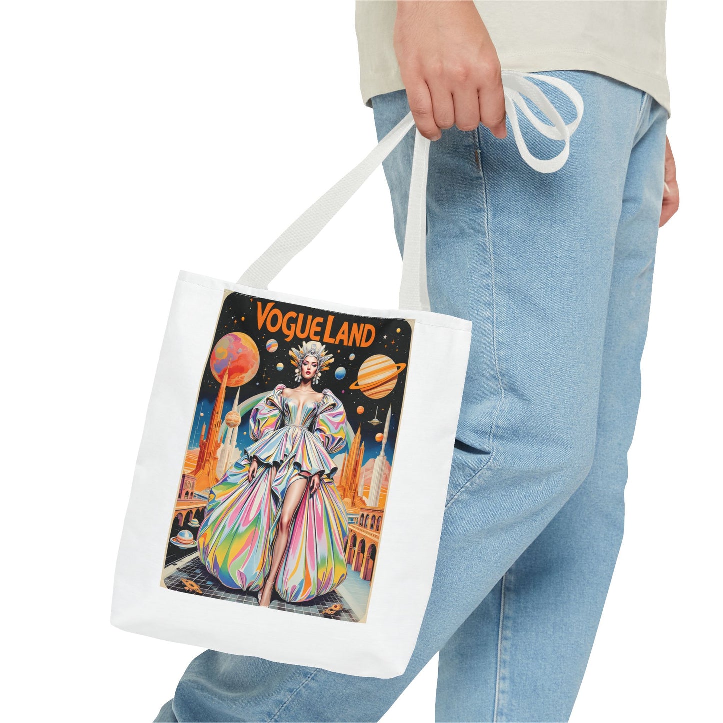 Vogue Land Tote Bag (AOP)