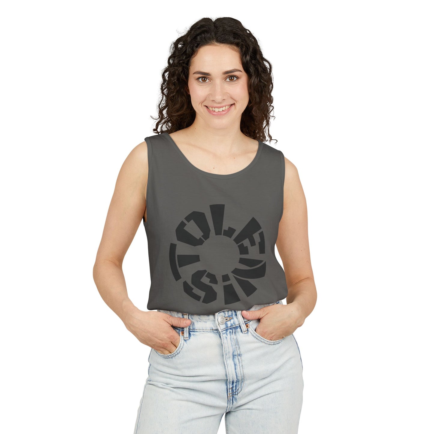 STOLEN! Unisex Garment-Dyed Tank Top - Casual Summer Style