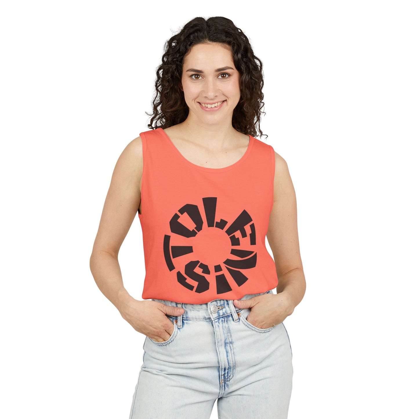 STOLEN! Unisex Garment-Dyed Tank Top - Casual Summer Style