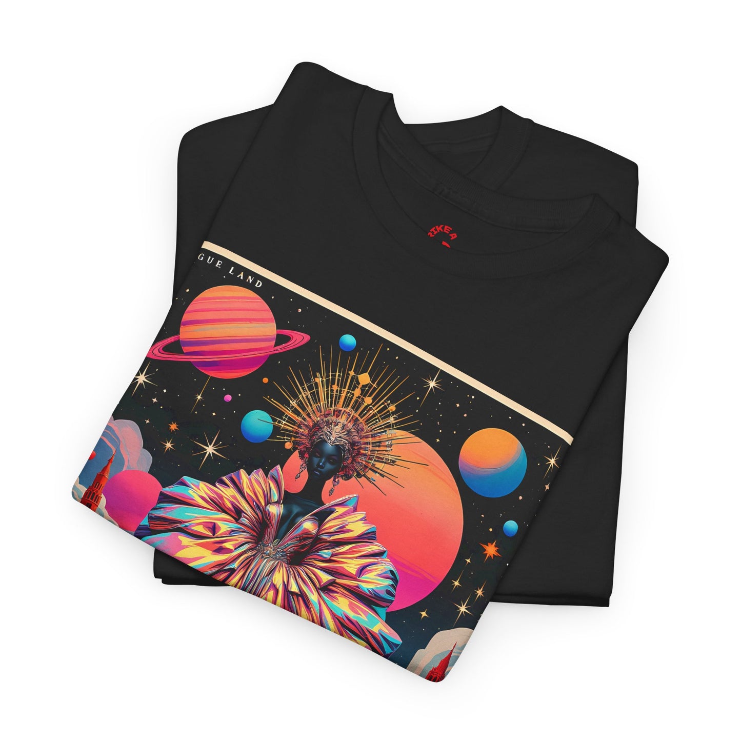 Vogue Land Unisex Heavy Cotton Tee - Colorful Graphic Shirt