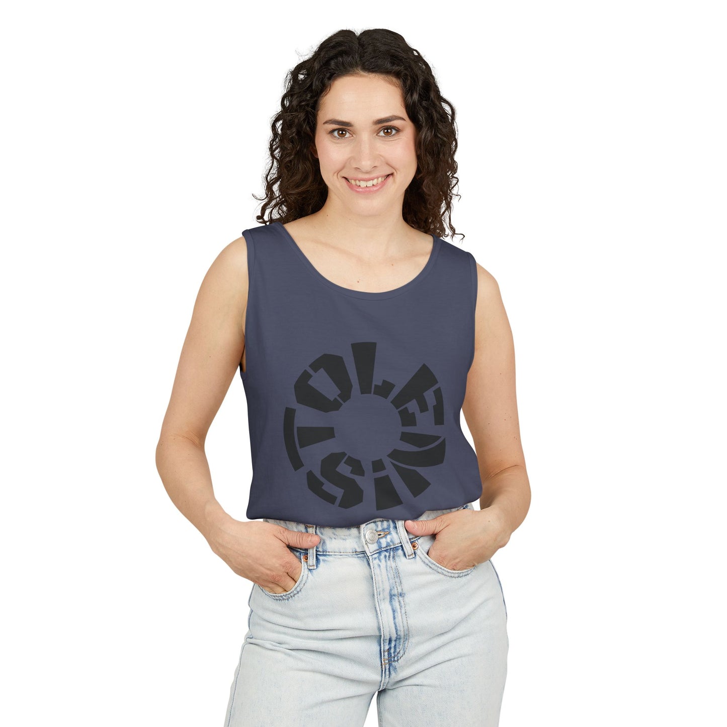 STOLEN! Unisex Garment-Dyed Tank Top - Casual Summer Style