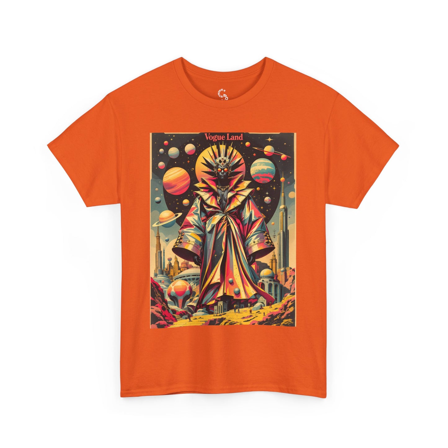 Vogue Land Unisex Heavy Cotton Tee - Colorful Graphic Shirt
