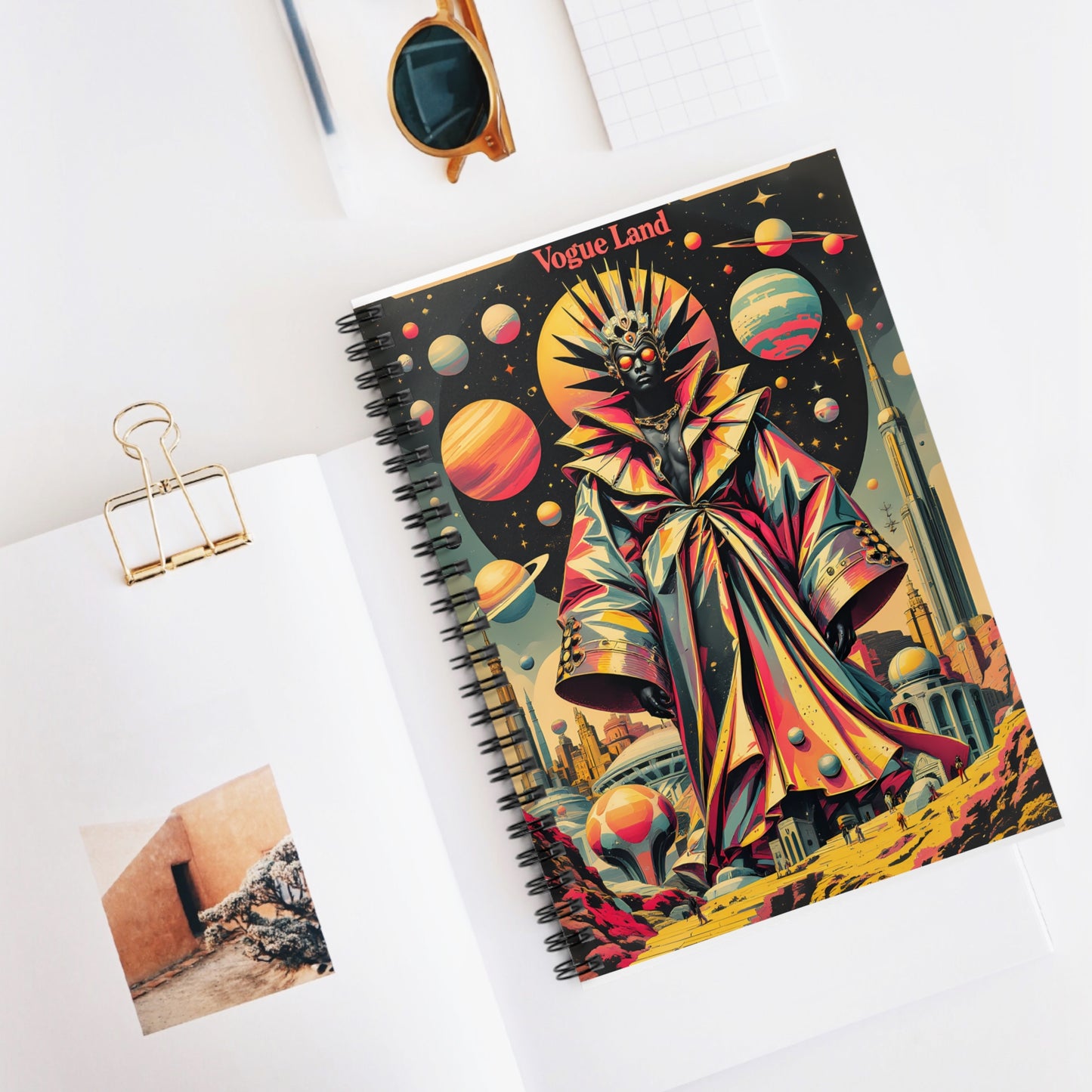 Vogue Land Spiral Notebook