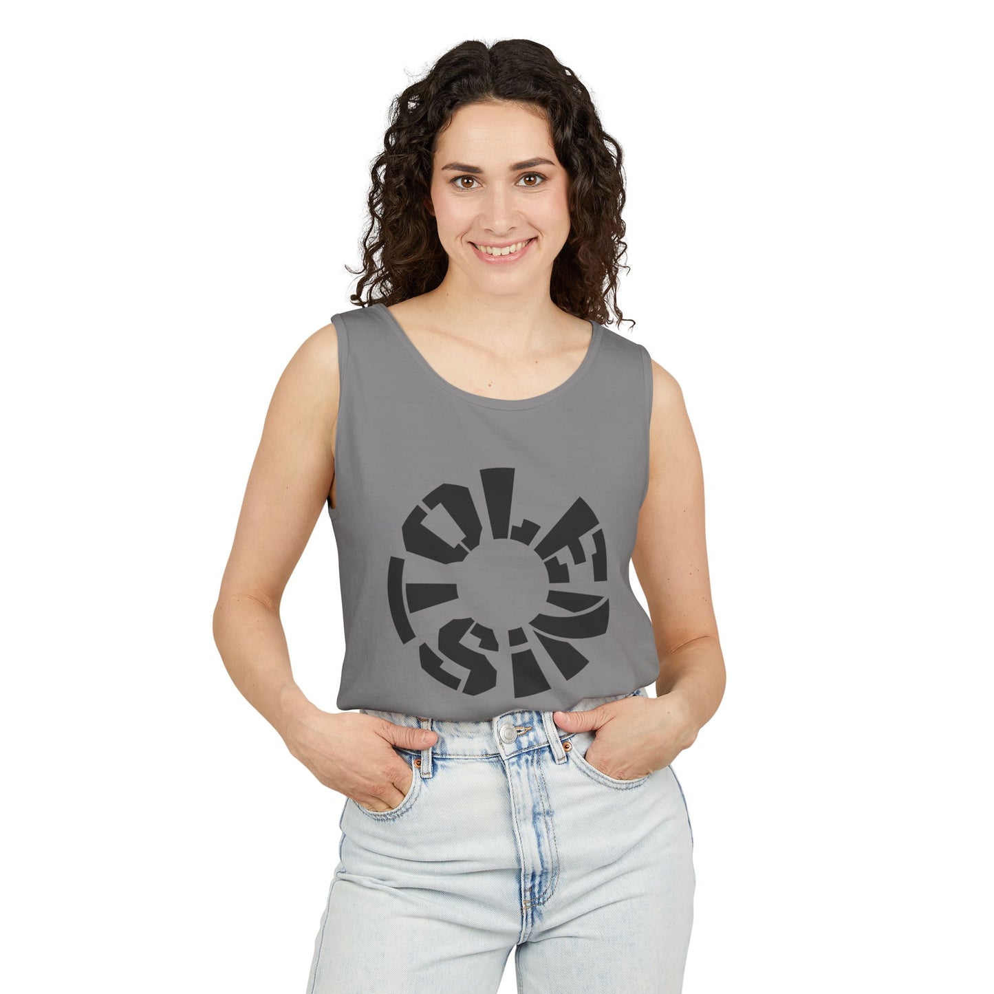 STOLEN! Unisex Garment-Dyed Tank Top - Casual Summer Style