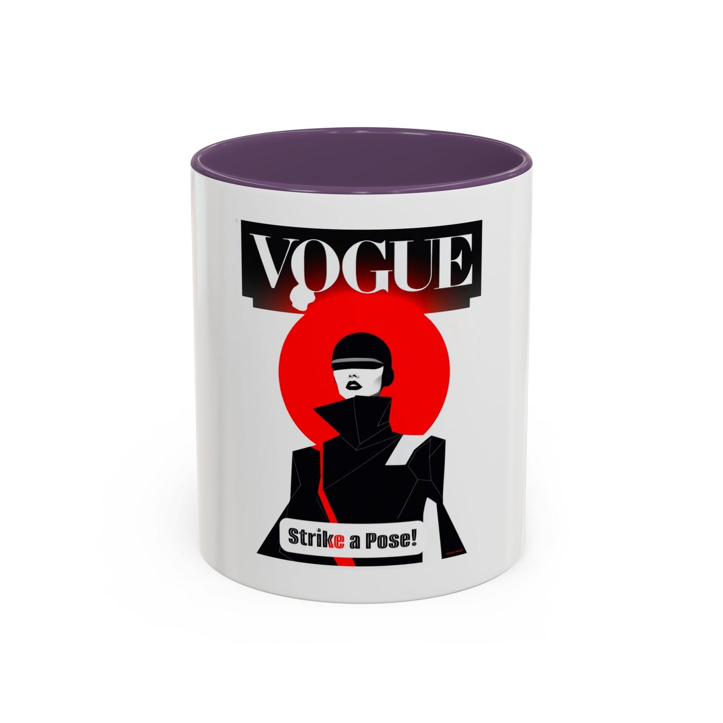 Vogue Strike A Pose Coffee Mug -Stylish Accent