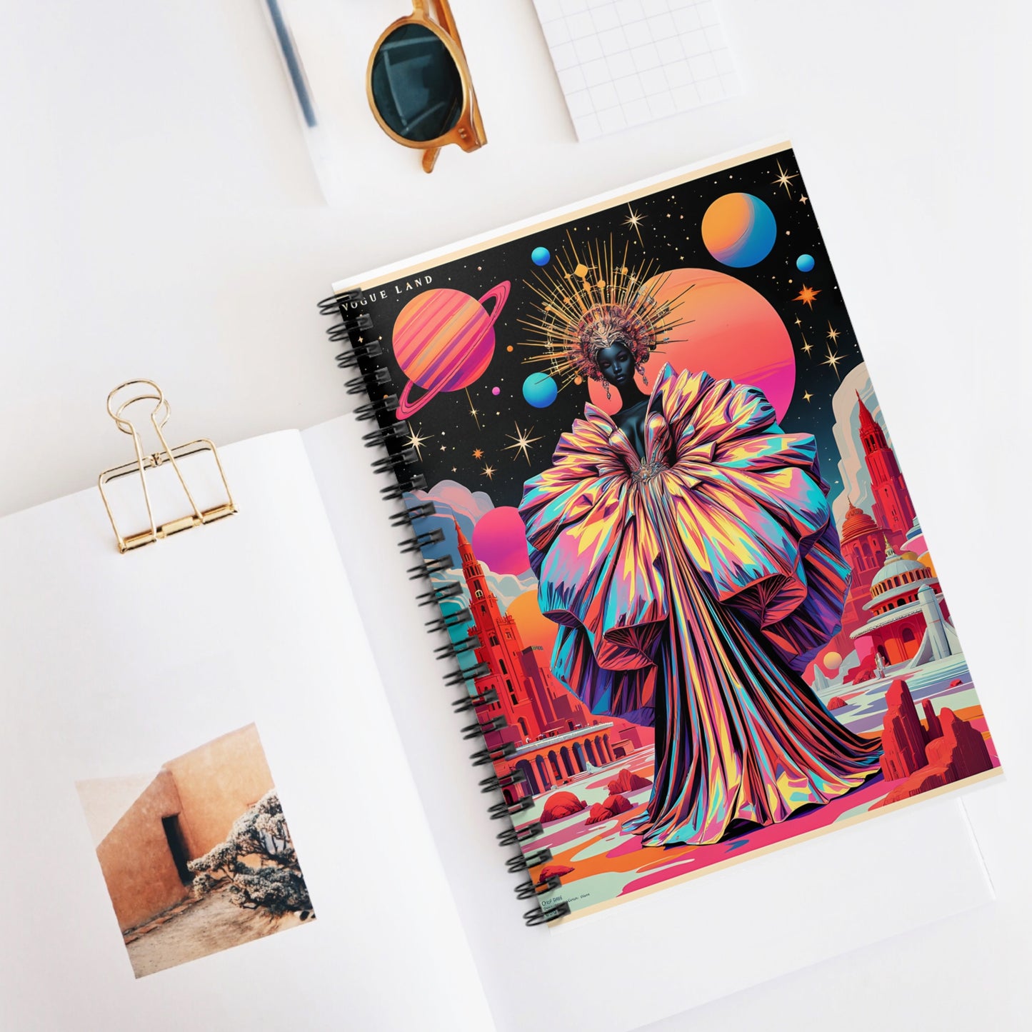 Vogue Land Spiral Notebook