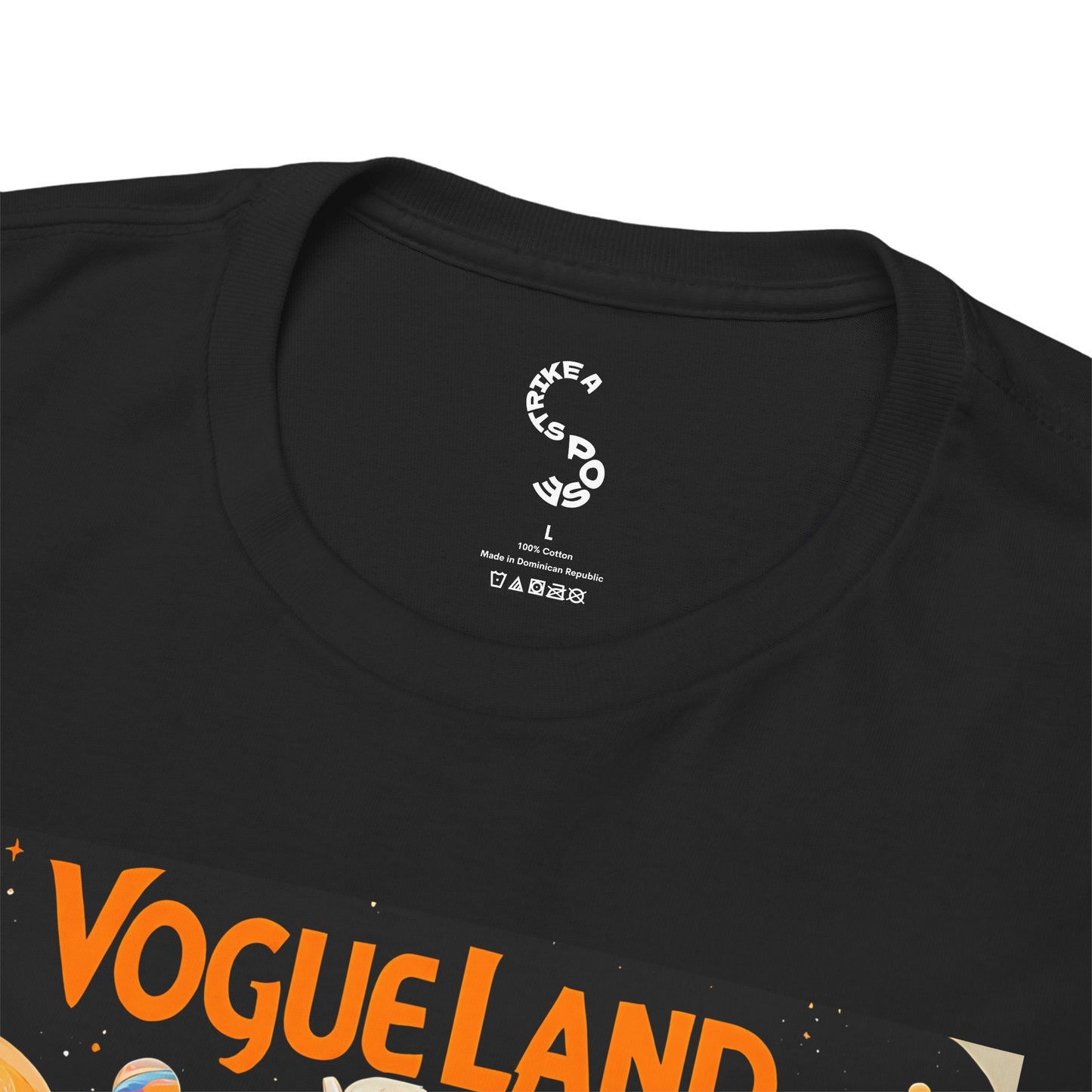 Vogue Land Unisex Heavy Cotton Tee - Colorful Graphic Shirt